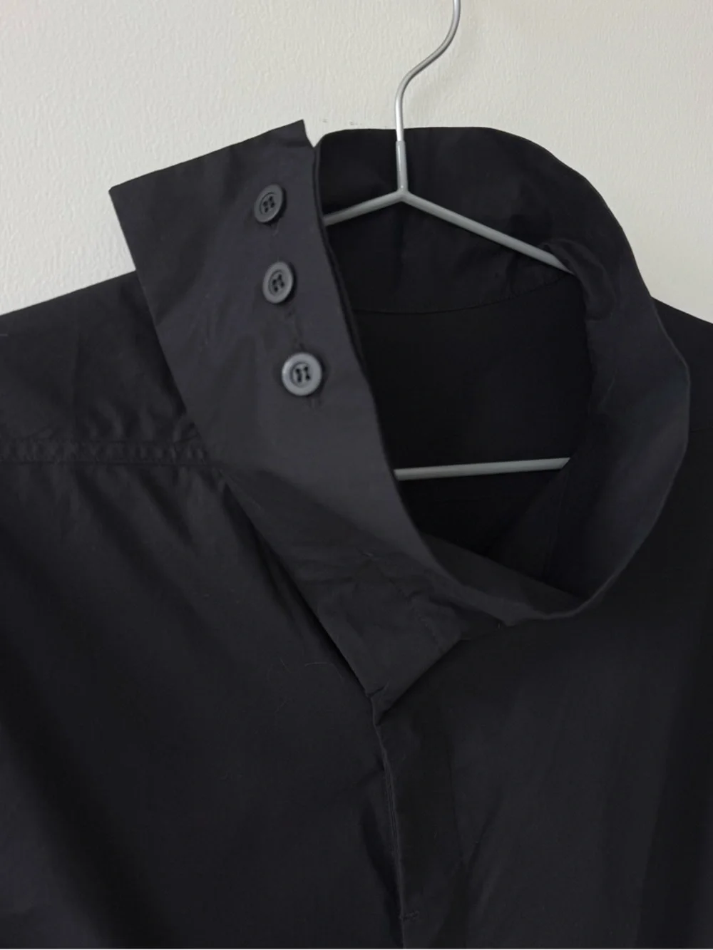 Rick Owens Funnel-neck Long Shirt from FW2016 Mastodon Collection - Size 48 - Picture 4 of 8